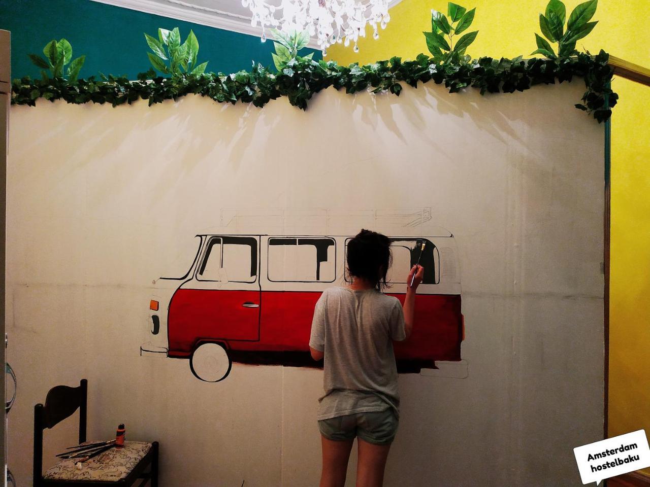 Amsterdam Hostel Bakü Dış mekan fotoğraf